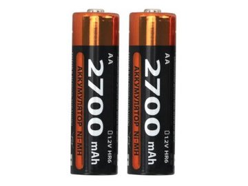Зарядное устройство с аккумуляторами SONNEN  2 шт AA (HR6) 2700 mAh BC2, в блистере