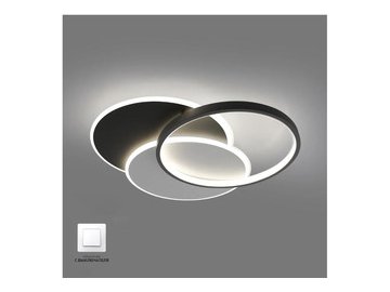 Люстра Estares VG-LM 75W 3R-ON/OFF-490x62-BLACK/WHITE/WHITE-220-IP20