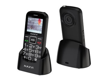 Мобильный телефон Maxvi B5ds up (черный)