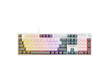 Клавиатура Defender Dasher GK-472 (белый/серый)
