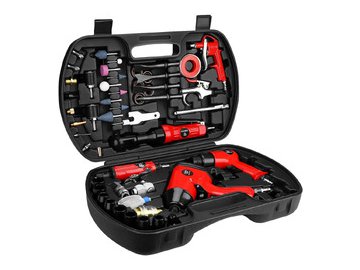 Набор пневмоинструмента и аксессуаров Deko DKPT61 Set 61 (018-1105)