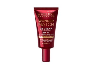 BB-крем для лица EVELINE Cosmetics Wonder Match, SPF 50, тон 02 Vanilla
