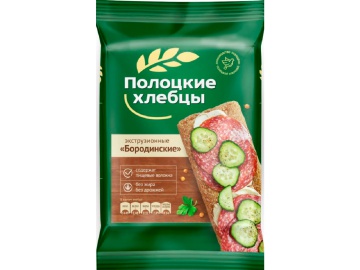 Хлебцы "ПОЛОЦКИЕ"(экстр,Бородинские) 80г в Дятлово Евроопт