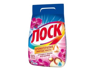 Средство моющее синтетическое ЛОСК Ароматерапия Орхидея и Масло Макадамии (18 стирок) 2,7 кг в Новополоцке Мила