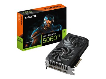 Видеокарта Gigabyte GeForce RTX 5060 Ti Windforce 8G GV-N506TWF2-8GD