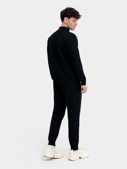 Комплект мужской (джемпер, брюки) в черном цвете, фото 3 из 10