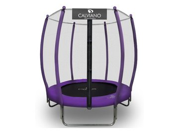 Батут Calviano 140 см - 4.5ft OUTSIDE master purple