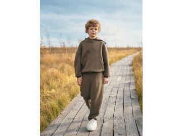 Брюки для мальчиков коричневые из коллекции "Zakaзnik El’nya / Заказник Ельня" Марк Формель