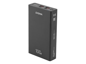 Портативное зарядное устройство Digma DGPD100WA 20000mAh