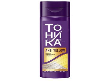 Шампунь-нейтрализатор желтизны ТОНИКА для осветленных и седых волос, 150 мл Мила