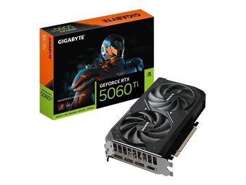 Видеокарта Gigabyte GeForce RTX 5060 Ti Windforce Max OC 16G GV-N506TWF2MAX OC-16GD