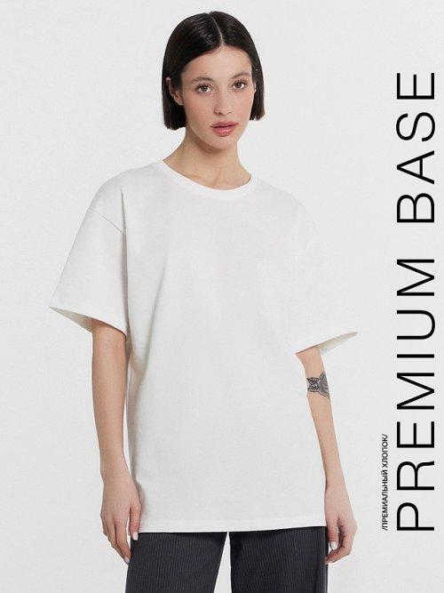 Футболка женская белая, фото 1 из 6