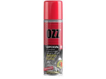Ср-во от комаров, клещей, мошки, оводов и слепней OZZ Extreme, аэрозоль 150мл