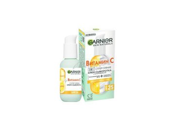 Мила акции Докшицы - Крем-сыворотка для лица GARNIER Skin Naturals Витамин С, 50 мл