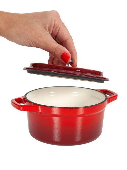 Кокотница чугунная эмалированная Minipot, 500 мл, фото 13 из 33