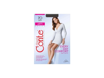 Колготки женские CONTE ELEGANT ARTI 70, р.4, nero