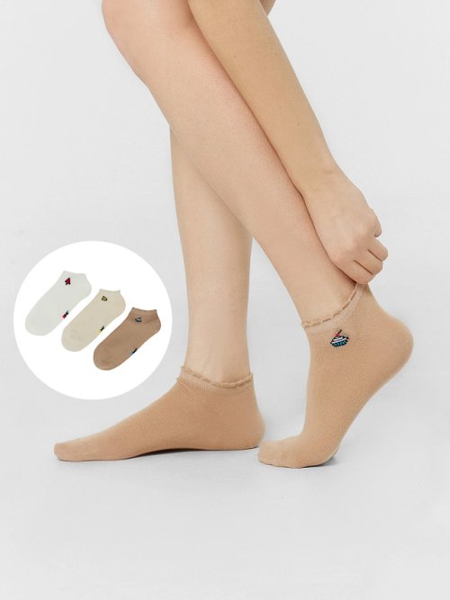 Носки женские в наборе: 3 пары, фото 1 из 15