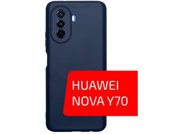 Volare Rosso Matt TPU для Huawei Nova Y70 (синий) в Столине МТС