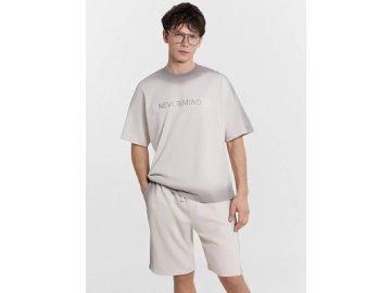 Комплект мужской серый с надписью "never mind" в Лепеле Марк Формель