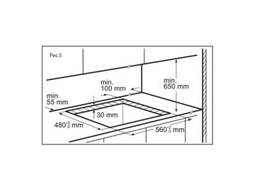 Варочная панель HOMSair HGG641WH в Мозыре 5 элемент