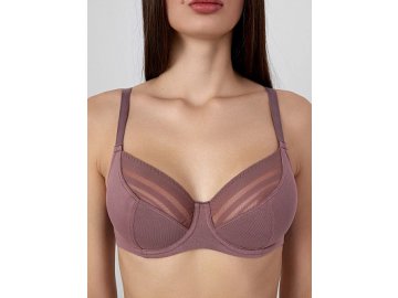 Бюстгальтер женский коричневый