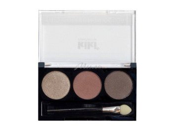Палетка теней для век KIKI Shadow Trio Collection, тон 103, 2.4 г