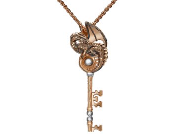 Подвеска декоративная Platina Jewelry, красное золото 585 проба