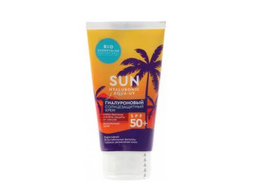 Крем солнцезащитный ФИТОКОСМЕТИК Bio Cosmetolog Professional Гиалуроновый, SPF 50+, 150 мл
