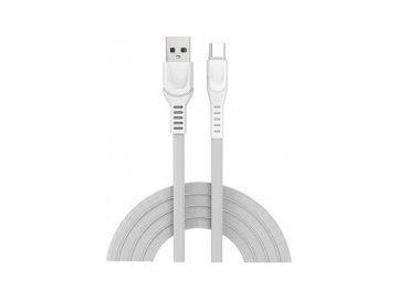Кабель usb - lightning atomic cabler 30319 (lightning, 100 см, 2.4a, белый)