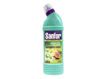 Гель для чистки сантехники SANFOR Арома Сочные тропики, 750 г