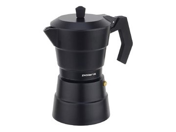 Кофеварка гейзерная POLARIS Calido-6C (Черный)