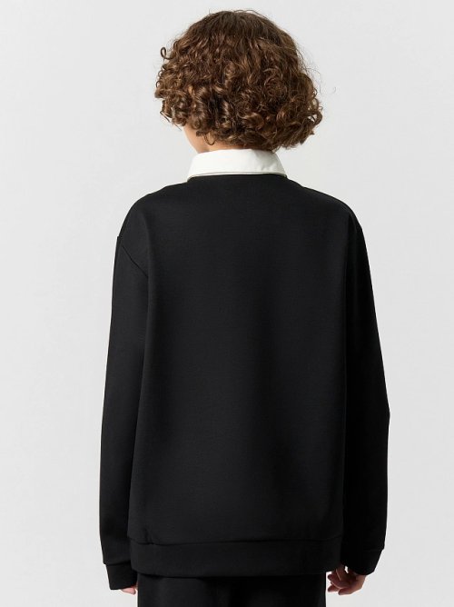 Джемпер для мальчиков черный, фото 2 из 11