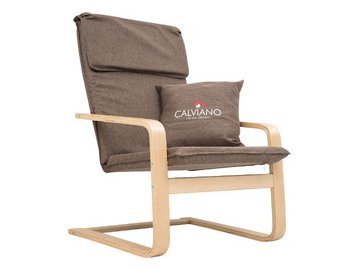 Кресло-качалка Calviano Soft 1 (коричневый)