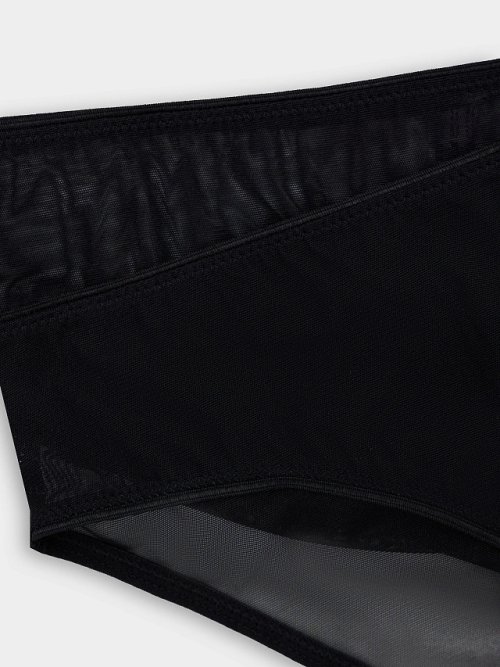 Трусы женские слипы мультипак (2 шт.) в черном цвете, фото 10 из 30