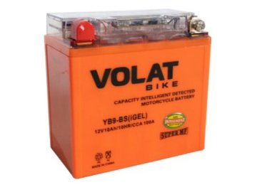 Мотоаккумулятор 10Ah (iGEL) L+ VOLAT YB9-BS