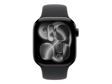 Смарт-часы Apple Watch S11 42mm A3331 Jet Black MEQU4RK/A (размер ремешка M/L)