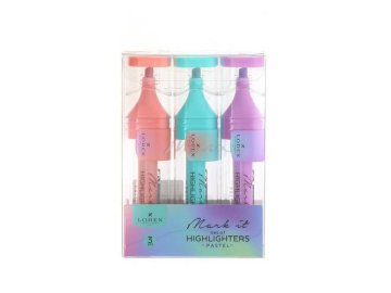 Набор текстовых маркеров 3 штуки LOREX, артикул LXHLMT-P3