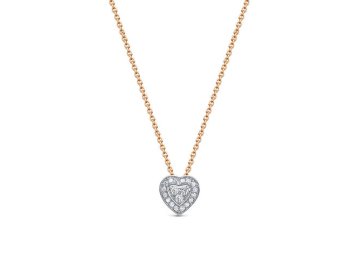 Колье RoseGrace, красное золото 585 проба, вставка бриллиант