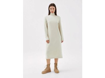 Платье женское в светло-бежевом цвете