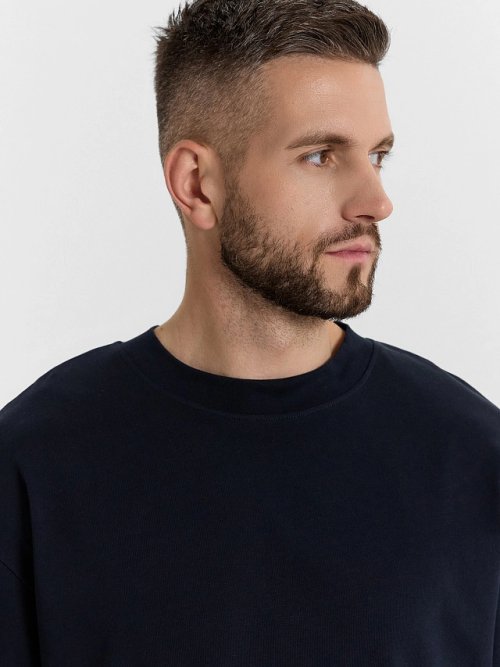 Футболка мужская синяя, фото 4 из 5