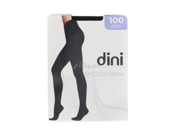 Колготки женские DINI Classic Microfibra, nero, размер 5, 100 ден