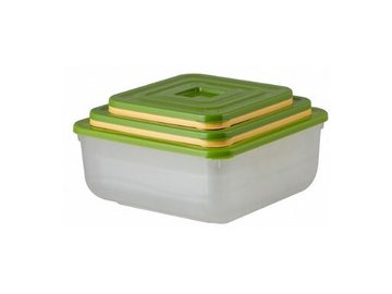 Комплект контейнеров для для хранения и заморозки продуктов Полимербыт Practic 5шт MIX 4388755 в Мозыре 5 элемент