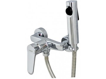 Cмеситель настенный Ledeme с гигиеническим душем L5261