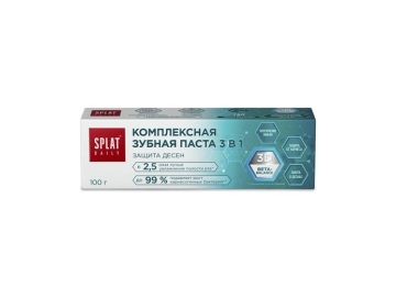 Зубная паста Защита десен 3в1 SPLAT DAILY 100 г