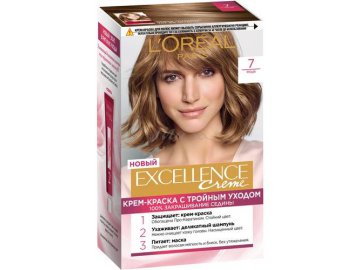 Крем-краска для волос L'OREAL Excellence с тройным уходом