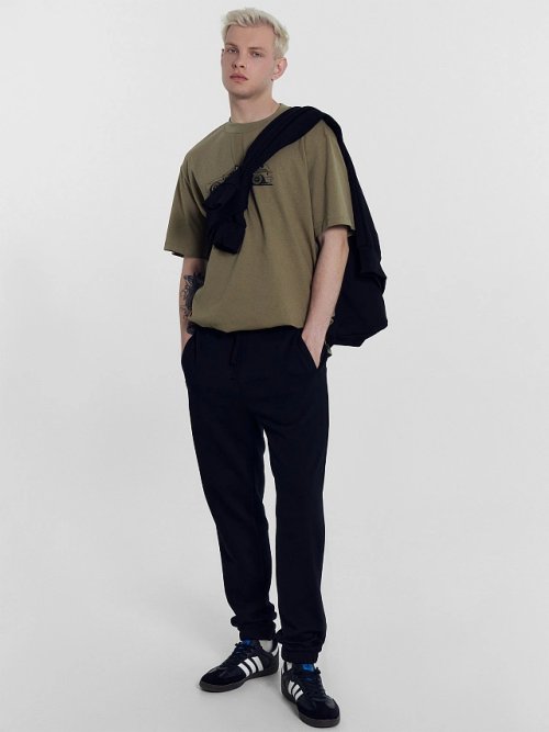 Брюки мужские в черном цвете, фото 1 из 5