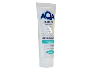 Крем-эмолент AQA DERMIKA восстанавливающий детский, 75 мл, арт. 02132101