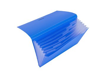 Папка на резинке Classic DELI 5554BLUE