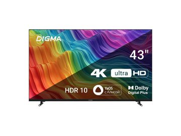 Телевизор Digma DM-LED43UBB33 на акции в магазинах 5 элемент