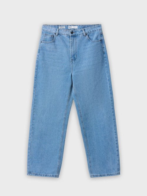 Джинсы мужские baggy leg голубые, фото 6 из 18